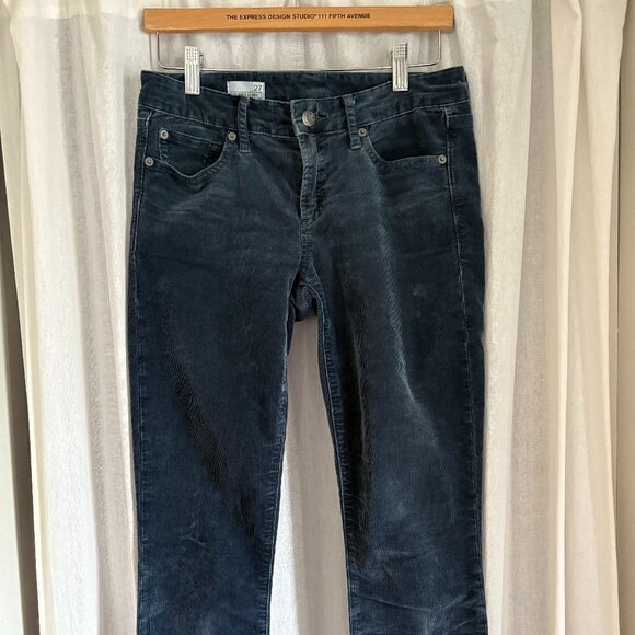 Gap 1969 Blue Cords Size 27 - Picture 1 of 5